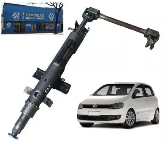 Coluna de direção original VW Fox G2 2010 a 2014