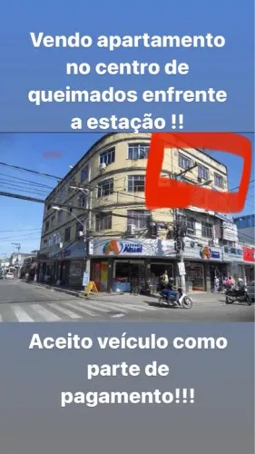  Vendo ou alugo Apartamento centro queimados 