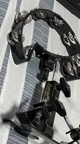 kit Pandeirola c/clamp + suporte Torelli