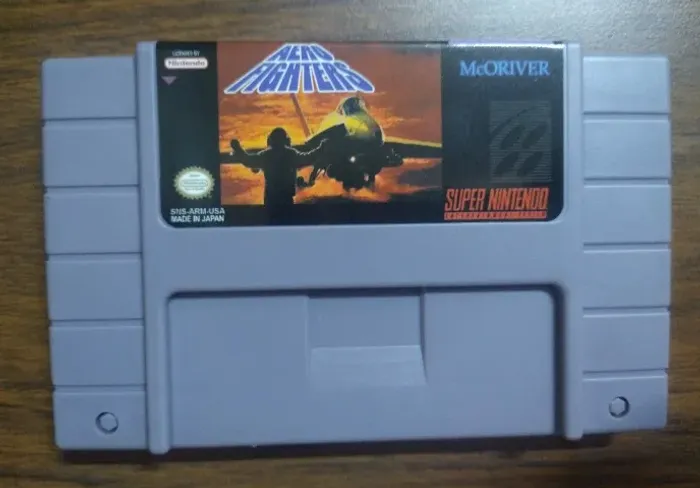 Aero Fighters - cartucho para Super Nintendo