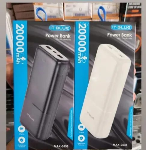 Bateria portátil turbo 20.000mAh