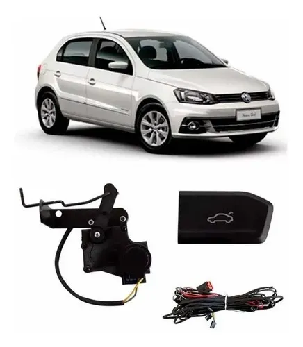 Kit Trava Elétrica Tampa Traseira Porta Malas Gol G7 G8 2022