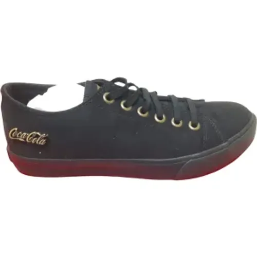 Tênis Adulto Masc | Novo |Coca-Cola | Modelo Basket Suede Elastic | N°39 | Cor Preto c/ so