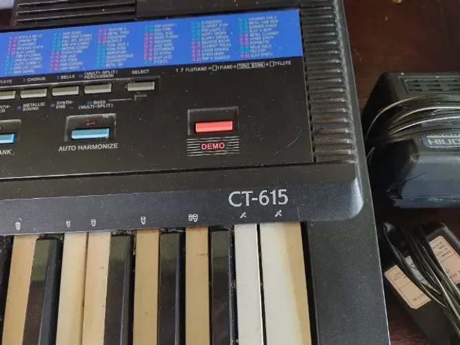 Teclado Cassio eletrônico 