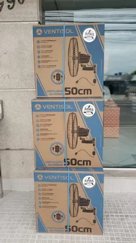 Ventilador de parede ventisol 50cm 200w - Alecs