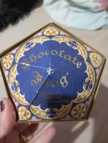 Caixa sapo chocolate e carta Rowena Rawenclaw
