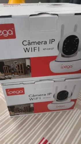 Câmera IP Wi-Fi Ipega KP-CA127 - Nova