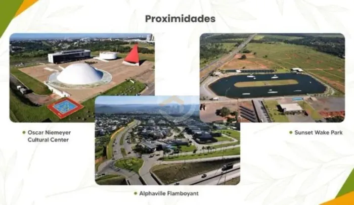 Condomínio Garden Flamboyant, lote de 1000 metros na Go 020 em frente ão Sunset Wake Park.