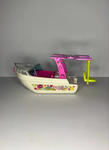 Polly Pocket Tropical Splash Barco De Aventura Sobre Rodas 2009