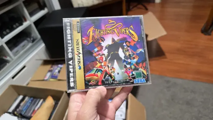 Jogo Fighting Vipers Sega Saturno original japonês completo