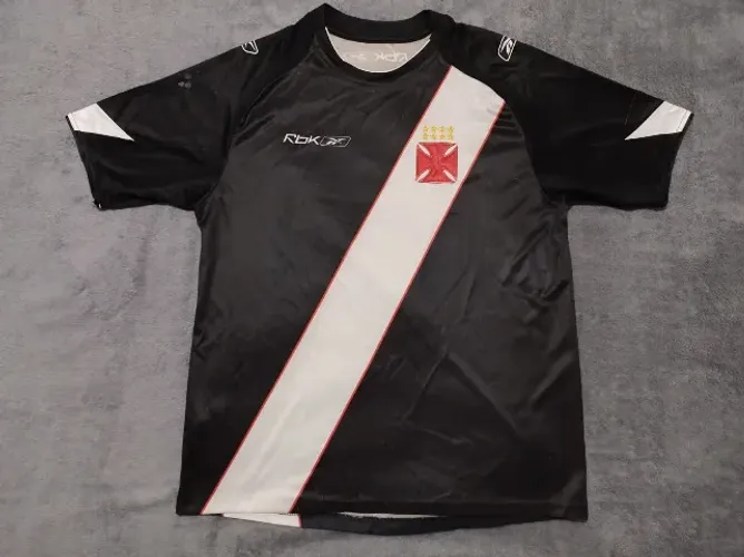 Camisa Oficial Vasco Reebok 2007, tamanho P (50x72cm). Ler anúncio.