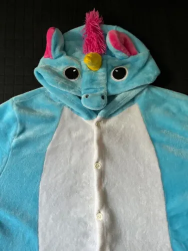 Pijama Kigorumi Unicórnio 