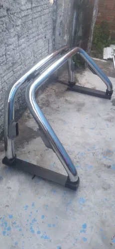 Santo Antônio cromado para Picapes 