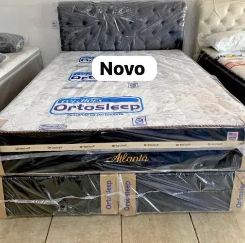 Cama box casal hoje