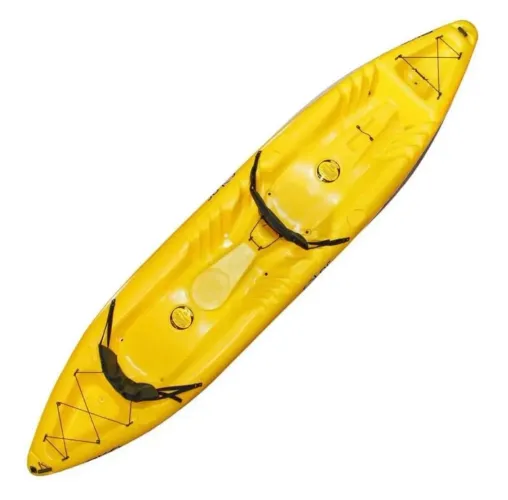 Caiaque Solar Duplo Amarelo 