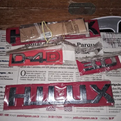 Plaquetas Hilux Toyota