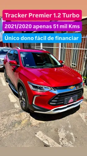 Chevrolet Tracker Premier 1.2 Turbo 2020/2021 - Único dono, apenas 51.000 km