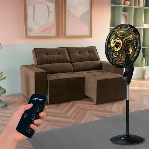 Ventilador de Coluna com Controle Remoto Mallory 40cm - Já com Entrega