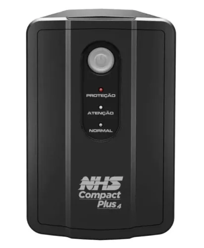 Nobreak NHS Compact Plus 4 1400VA Ent. Bivolt - Novo - Na Caixa