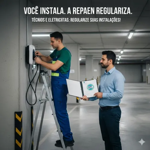 Técnicos e eletricistas: regularize suas instalações!