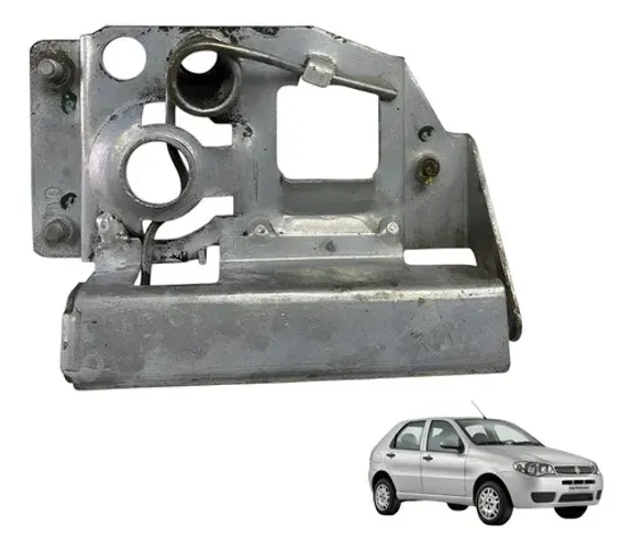 Fechadura Inferior Capo Fiat Palio Siena Strada 12 2015 2017
