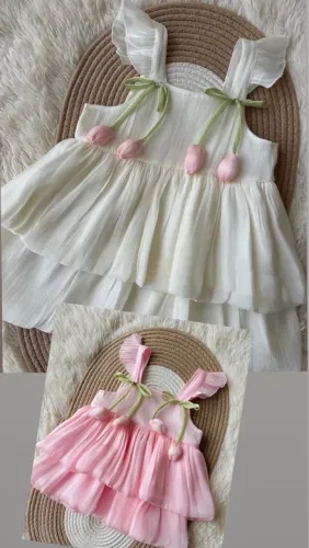 Lindo vestido infantil