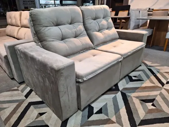 sofa petropolis cinza