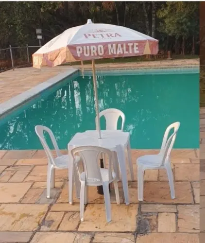 Guarda sol + uporte pedestal