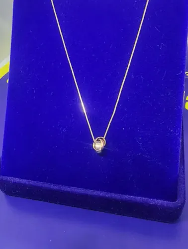 Gargantilha Fio de Luz Marina Batista Ouro 18 Kilates Peso 1.74 Gramas 45 Cm
