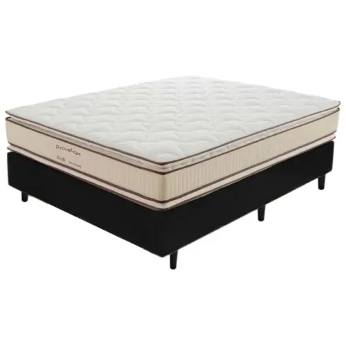 Colchão Casal Bali + Base Box   Pronta Entrega