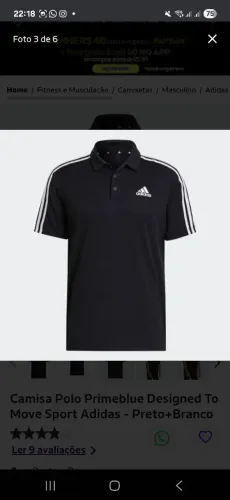 Camisa Polo Adidas Original primeblue designed