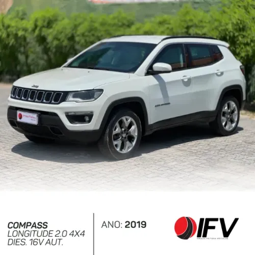 Jeep Compass Longitude 2.0 4X4 Dies. 16V Aut. 2019