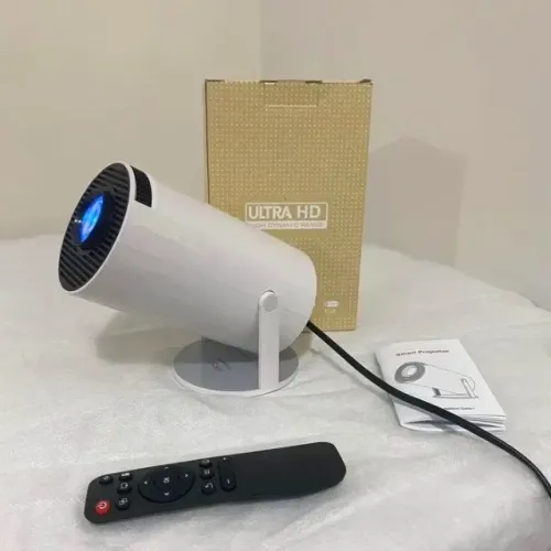 Projetor Pro 4K HD de 40 a 150 Polegadas Wifi (NOVO)