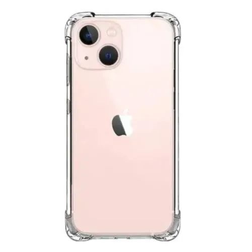 Capa para iPhone 13 mini transparente com proteção reforçada 