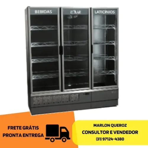 Refrigerador Expositor 3 Portas para Bebidas Polar