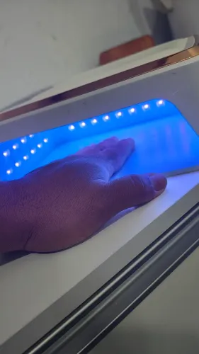 Cabine de LED para unhas