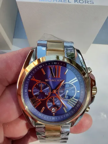 Relógio Michael Kors Dourado/Prata - Novo