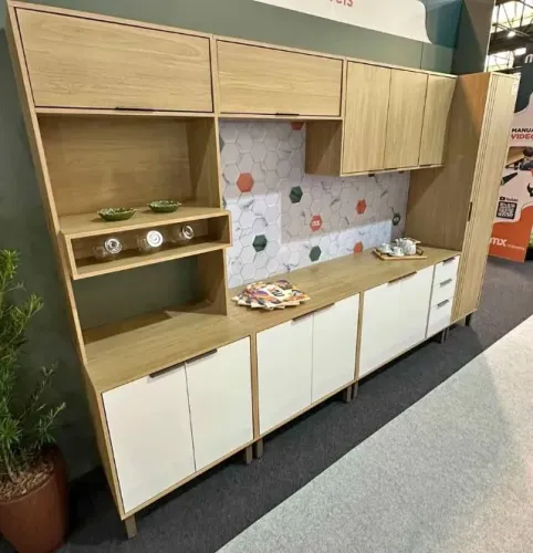 Armário de Cozinha Completo 6 Módulos Aéreo 3 Portas (Novo) Entrega Grátis! 