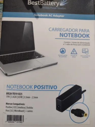 CARREGADOR PARA NOTEBOOK (PIRITUBA)