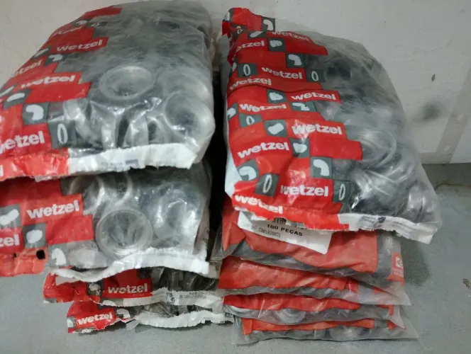 Kit Bucha e arruela para caixa condulete 