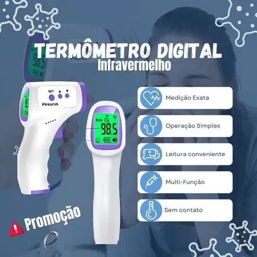 Termômetro digital infravermelho (entrega)