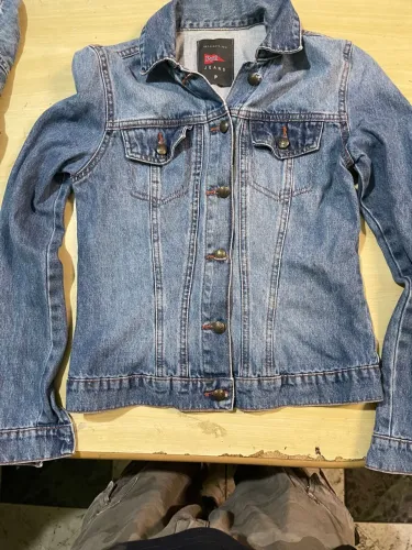 Jaqueta jeans pool feminina tamanho p
