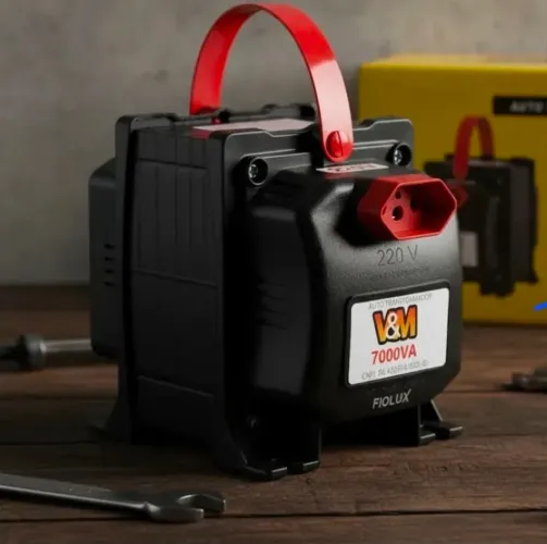 Transformador 7000va de 110v para 220v e 220v para 110v bivolt conversor de energia