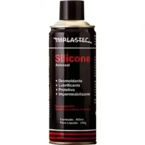 Silicone Aerossol 250g/400ml - IMPLASTEC- Spray Silicone Loja Coimbra Compuradores Entrega