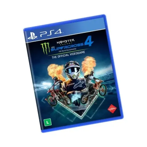 [NOVO] Monster Energy Supercross The Official Videogame 4 PS4 Mídia Física Lacrada