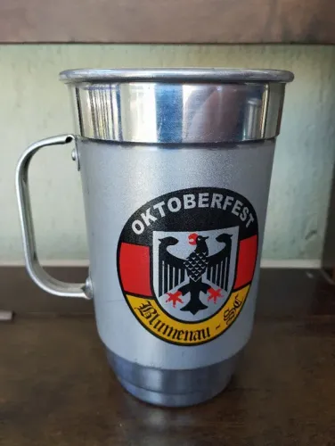 Caneca Oktoberfest Blumenau Alumínio 