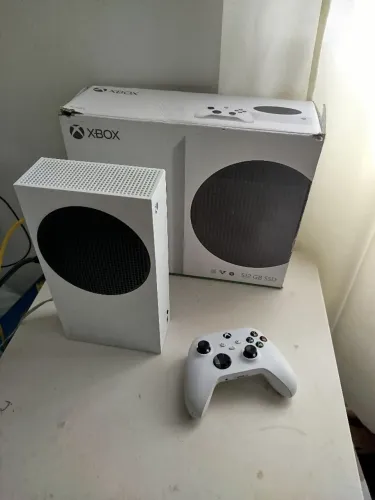 Xbox séries s na caixa aceito cartão 