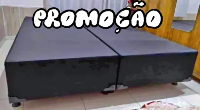 Cama box suporte casal 