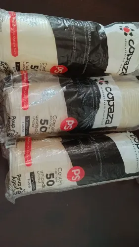 Tampas Furadas para Milk Shake e Suco - Copaza