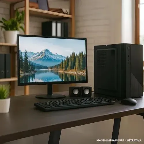 Pc home office, novo , completo 